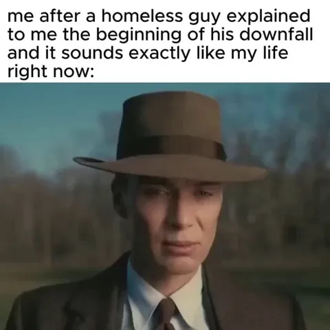 Gotta break the pattern.