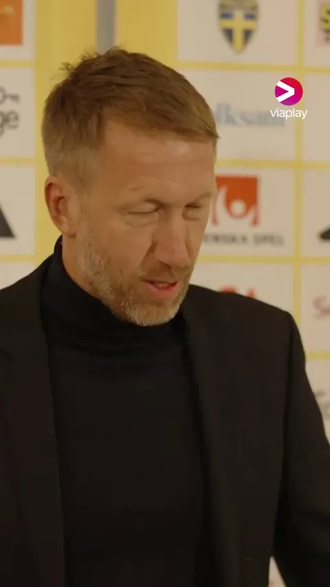 Graham Potter speaking Swedish