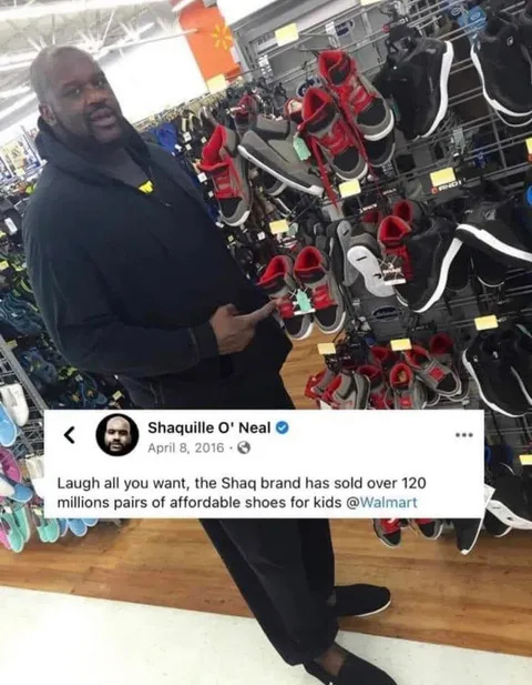 Shaq being a legend