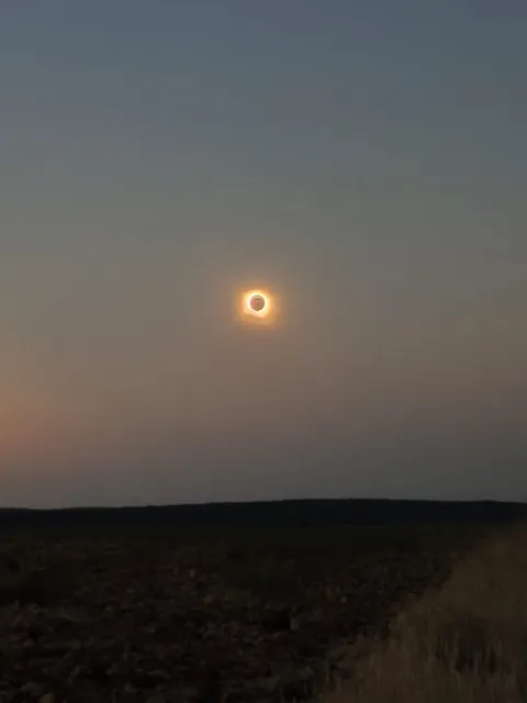 🔥 100% eclipse. Guadalajara, Spain.
