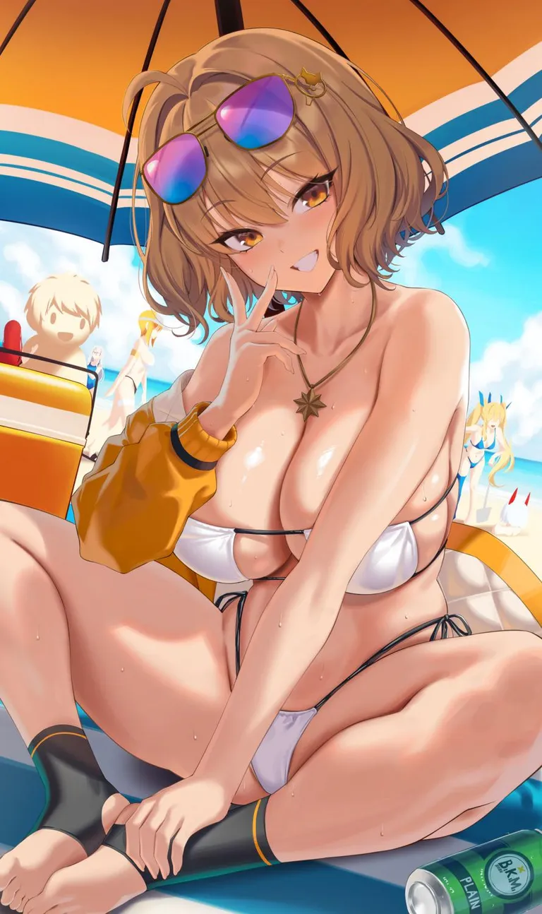 Lovely Anis shows her naughty look