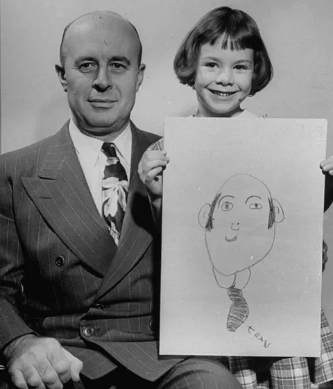These kids were asked to draw their fathers from memory, 1949. Which one is your favourite?