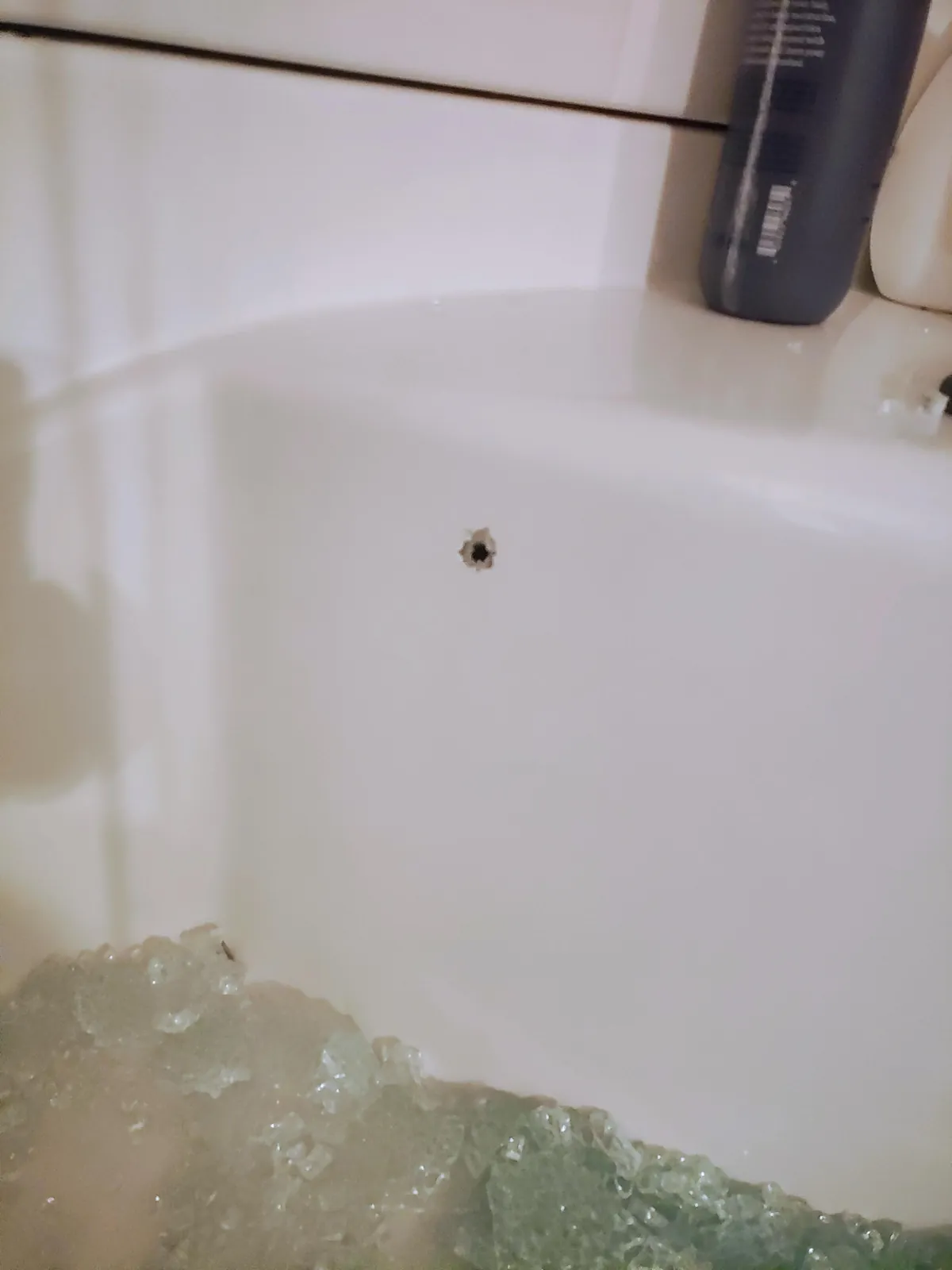 Neighbor just shot my house. I moved in two weeks ago.