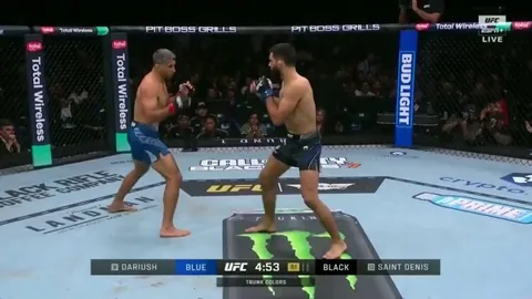 Benoit Saint Denis with a 16 second KO