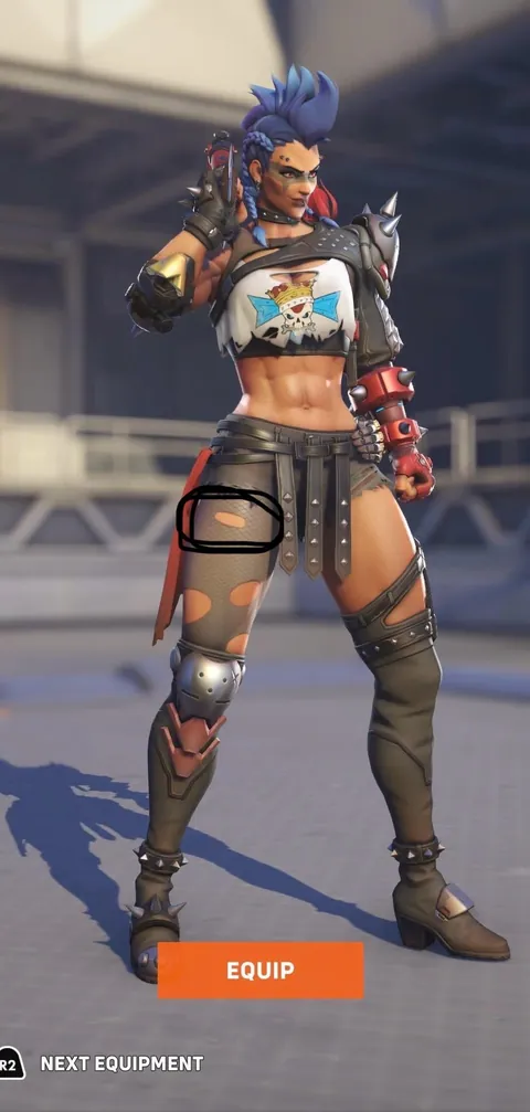 Blizzard screwed up a couple of Junker Queen skins