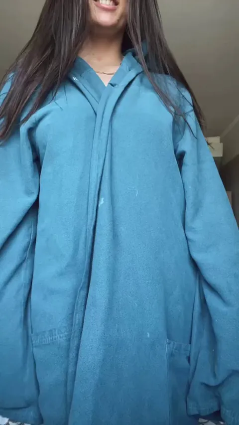 After the shower nude :)