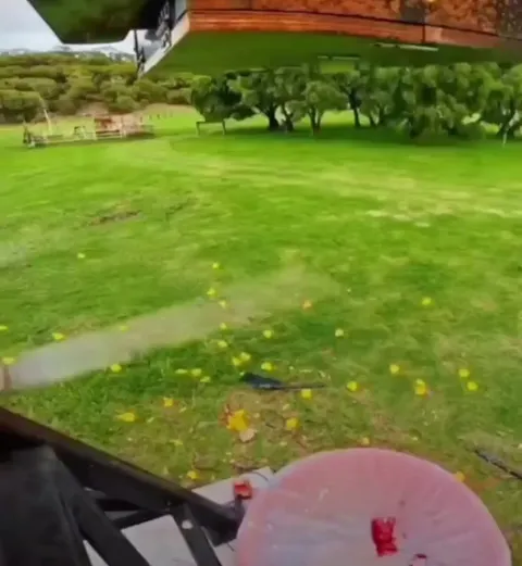 Spinning katana machine vs. Basketball