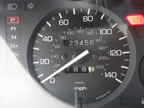 I managed to use all the digits on my old car at the same time, in an ascending numerical sequence