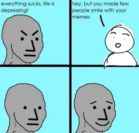 It's simple, but it's truly a heartwarming meme