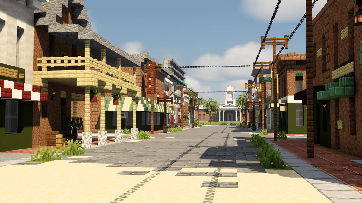 After 2 months of work, i finally built the whole Blackwater town from Red Dead Redemption2!