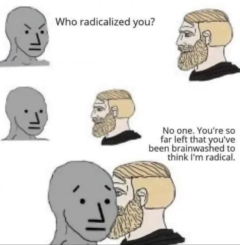 I’m the same dude I’ve been my entire life. My views have not changed. I was not radical in 1992, but now I am? Piss off with that…