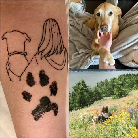 My memorial to my best girl. Adam Aguas at High Class studio in Des Plaines IL.