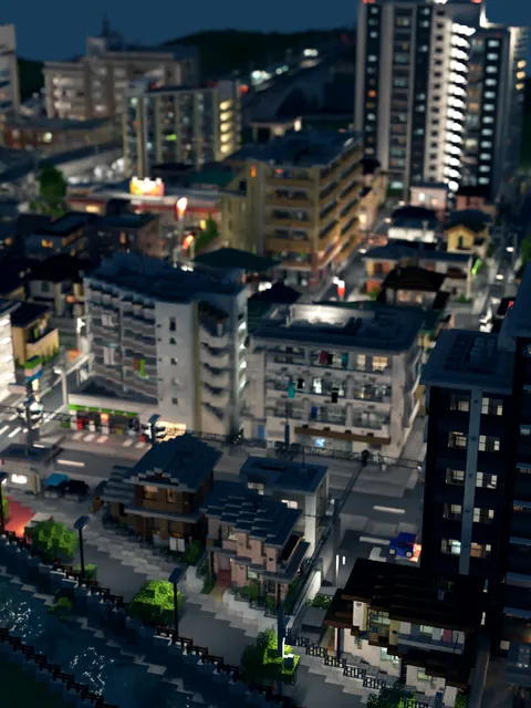 I took a picture of the city I spent a year building in Minecraft.