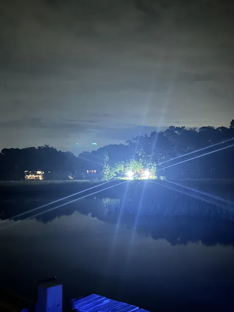 Cant relax on my own pier at night  anymore because neighbor across the bayou got 20,000 lumen LED bullshit lights