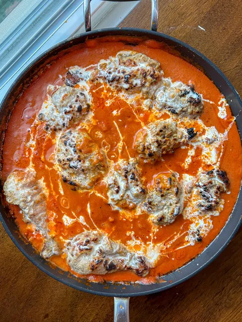 [homemade] I made butter chicken from scratch per my son’s birthday request. 