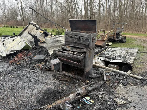 Lost my barn and everything in it this morning