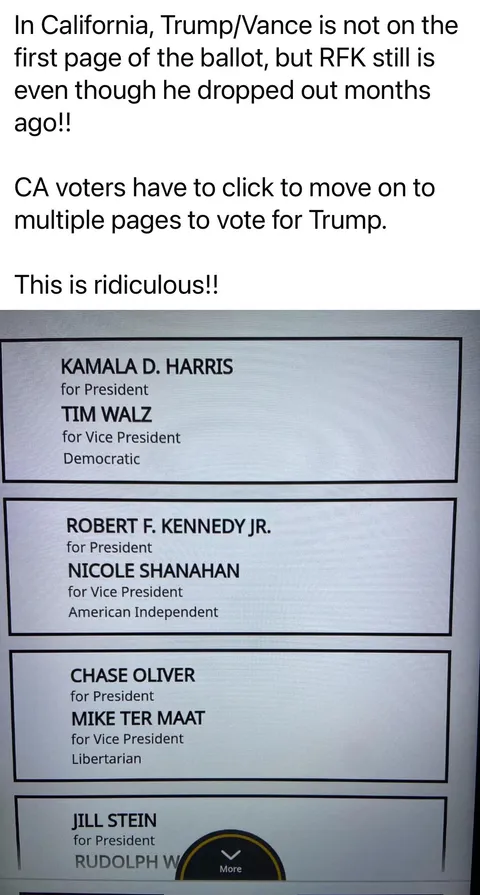 Cali adds insurance to Dem ballot 