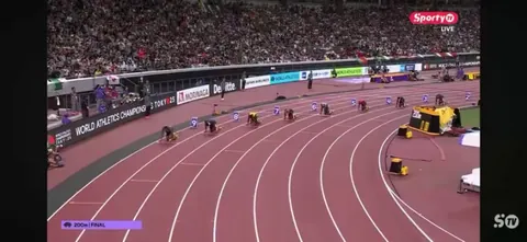 Noah Lyles is the World Champion in the Men's 200m