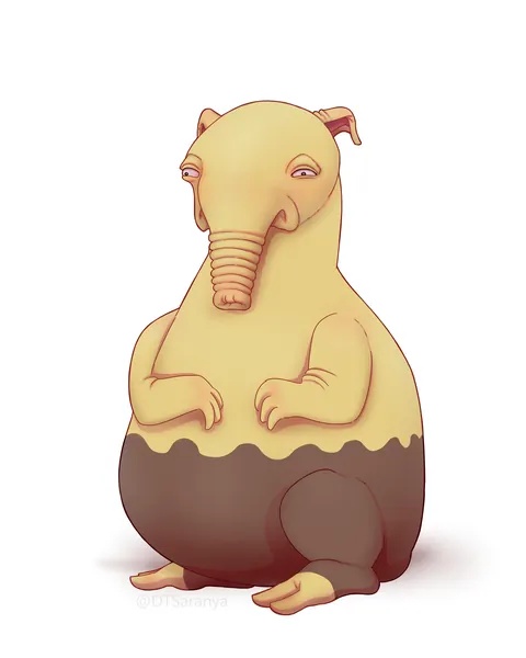 Hello everyone. I drew you a Drowzee.