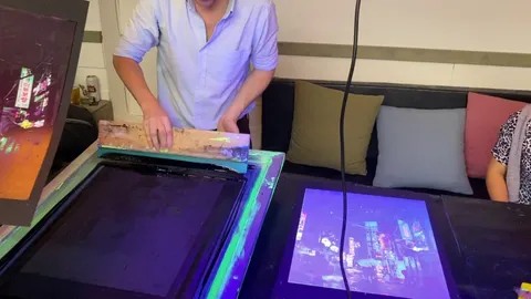 Have you ever tried Blacklight Prints?
