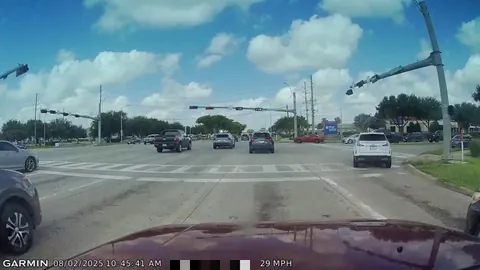 Driver of the orange Challenger made eye contact with me before hitting the gas :/ [oc]