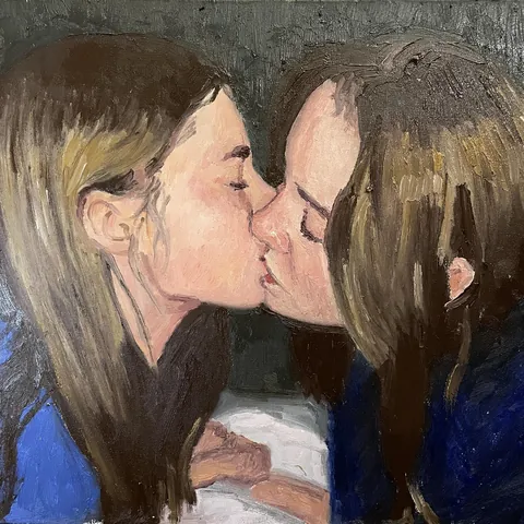 girls who do girls like they’re boys, valdo159, oils, 2025