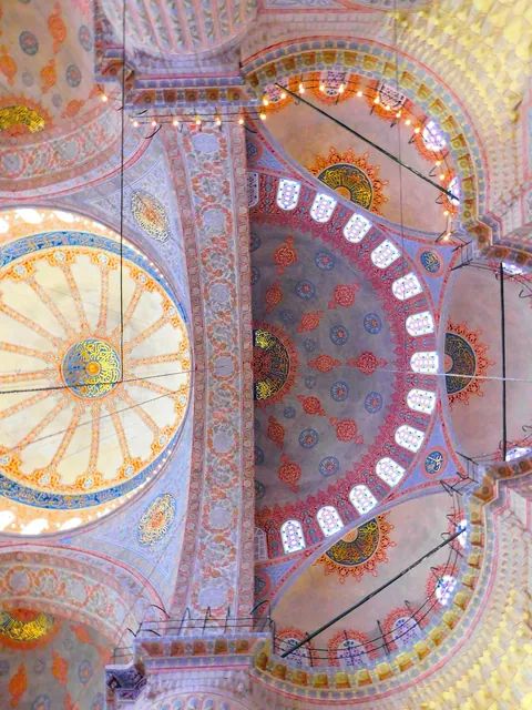 Blue Mosque in Istanbul, Turkey (17th cen.) [OC]