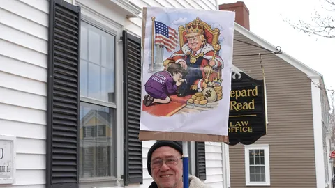 [OC] Best Signs from No Kings #3 Kennebunk, Maine