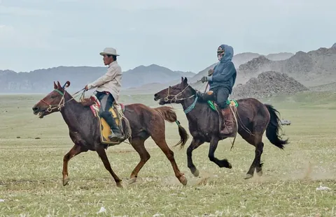 I cycled across Mongolia. Here are some pics. 