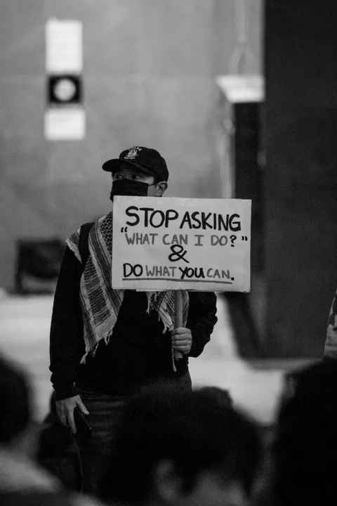 Photos from tonight’s STOP TRUMP’S WAR IN IRAN protest in Downtown Los Angeles [OC]