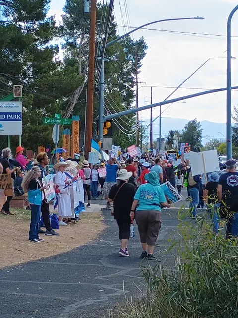 It's only 10am in Tucson and we already have tens of thousands. People are very angry.