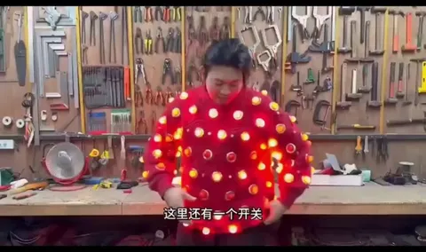 This inventor's laser sweater 