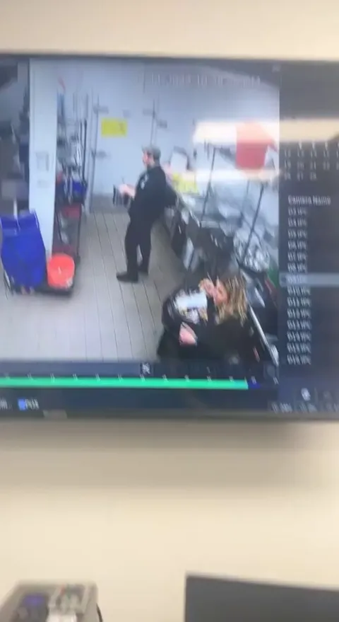 Making a mess right before clocking out