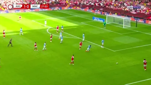 Arsenal [2]-0 Manchester City - Kai Havertz 28'