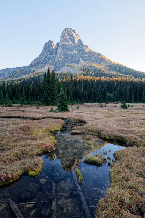 Liberty Bell Mountain, Washington, USA. [OC][2560x3840]