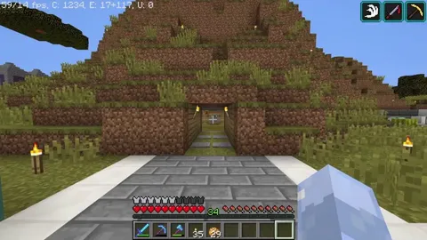 My storage room that opens when you walk in.