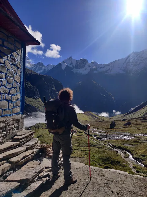 Nepal - On the way to the Annapurna Base Camp