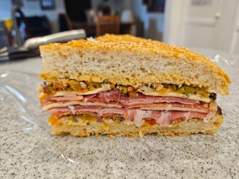 [Homemade] Muffaletta