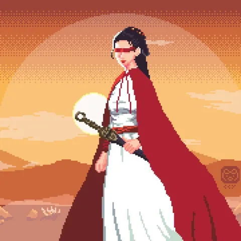 [OC] First time animating cloth and hair, any tips to improve? Thx!❤️