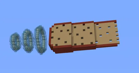 I've just finished building a giant flying slice of cheese.