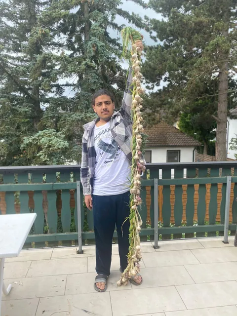 Holding my trophy and pride