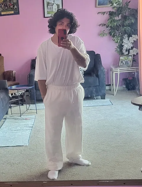 Was told to bring all white to turn myself in a county jail last week. Low-key I think the outfit looks great 
