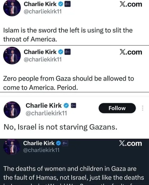 To the Filipinos defending Charlie Kirk: Can we please stop pretending that being a "Christian with a family" makes someone a good person?