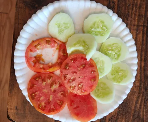 Tonight's Homegrown Garden dinner