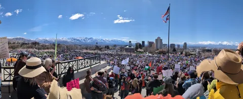 Even Utah turned out to protest this joke of a government here in America