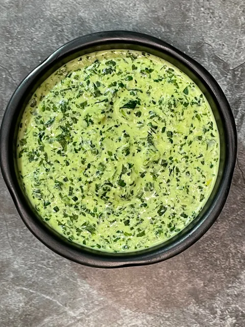 [homemade] Peruvian Chicken &amp; Aji Verde Sauce