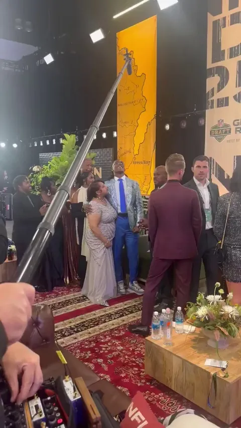 [Highlight] New Bills CB Maxwell Hairston’s spot in the Green Room was the closest to the stage. As other prospects walked by, he would celebrate and cheer them on as if they were lifelong friends. Here he is getting his moment.