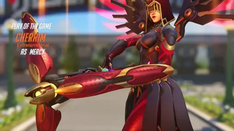 Mercy stealing the POTG out from under poor Reaper's feet