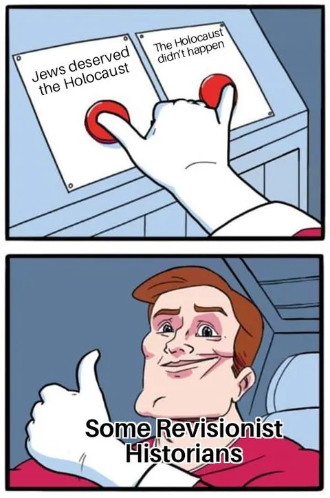 Classic revisionist historian moment