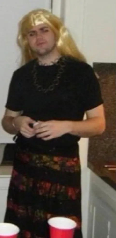 JD Vance in drag while attending Yale law school.